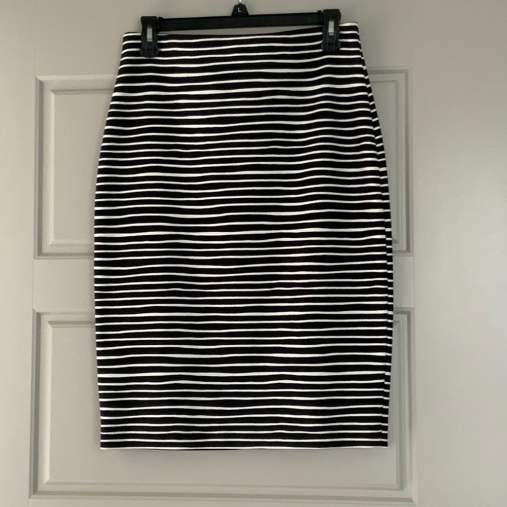 Loft striped skirt